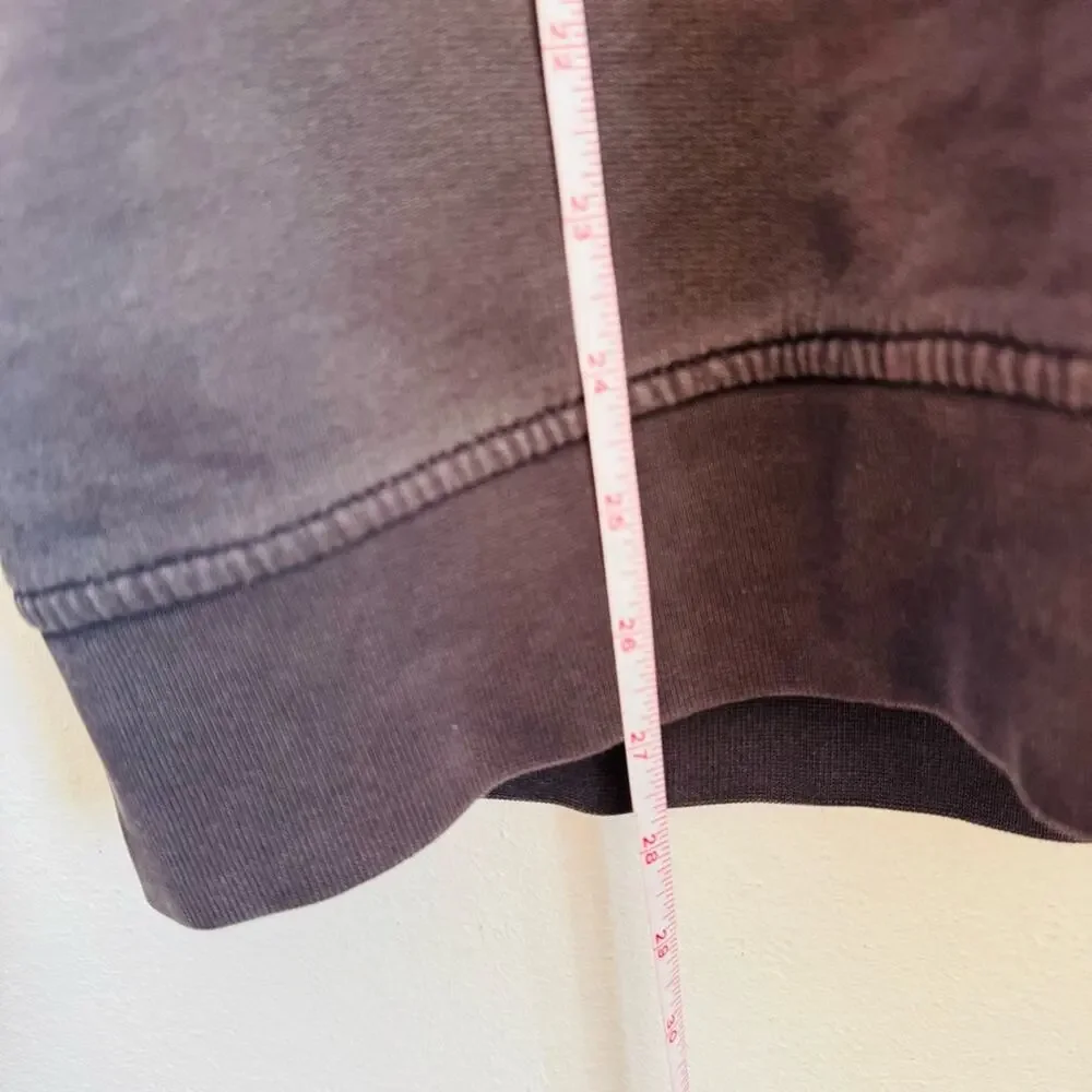 MENS LEVIS Washed Black Relaxed Fit Sun-Faded Crewneck Sweatshirt $90 Sweater L